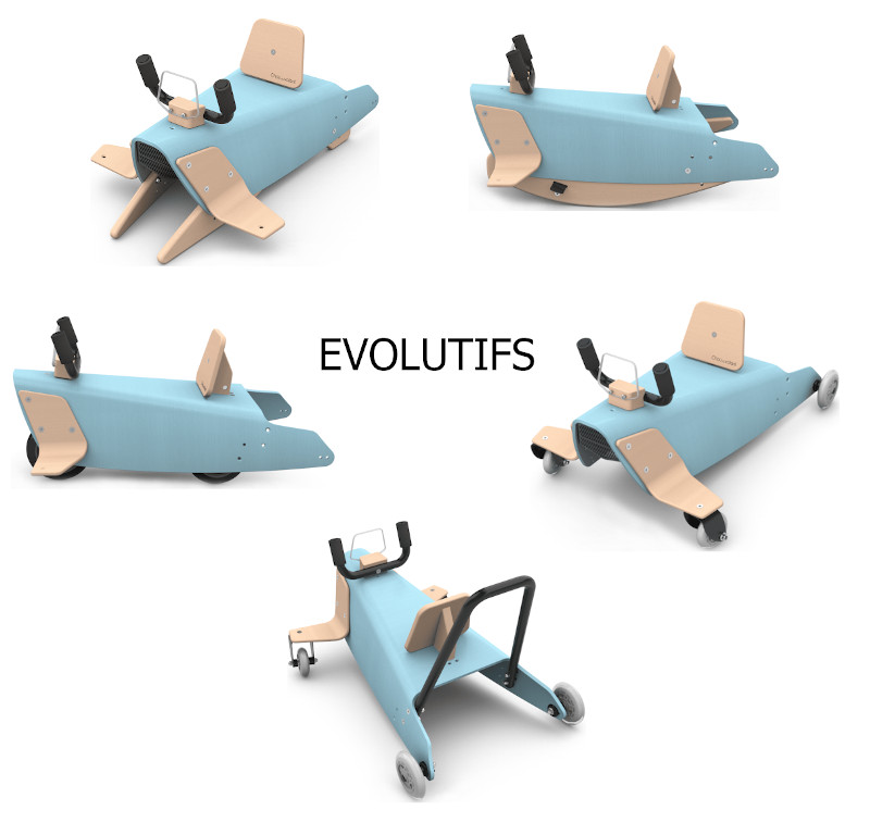 Jouets avion en bois évolutif