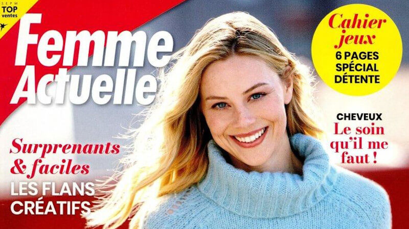 La couverture du magazine femme actuelle