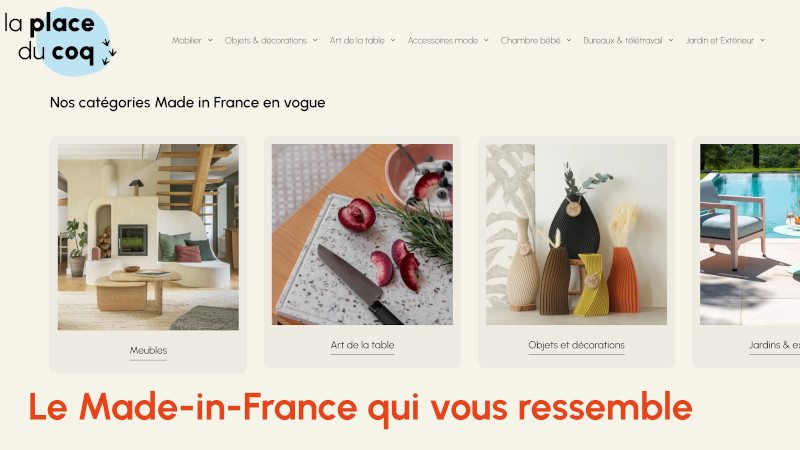 La place du coq - site de vente made in France