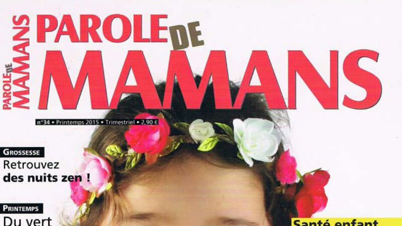 couverture du magazine parole de mamans