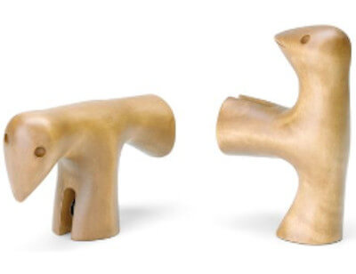 deux figurines bird de alexander girard