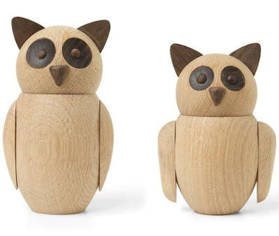 deux figurines bubo de nikolaj klitgaard