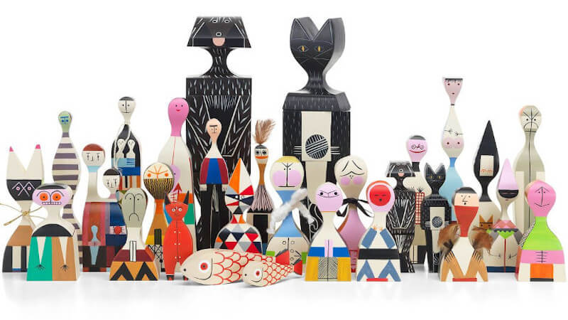 holzfiguren wooden dolls alexander girard