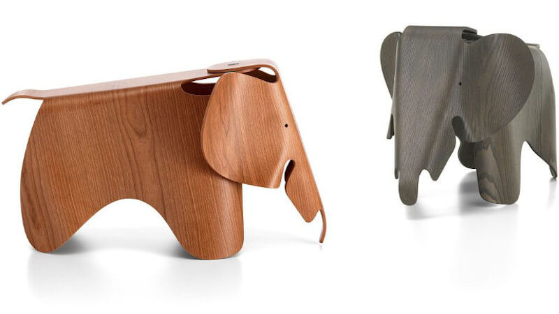 les jouets en bois éléphant de charles et ray eames