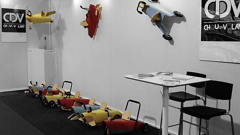 les jouets pour enfant chou du volant sont présents au salon maison et objet 2017
