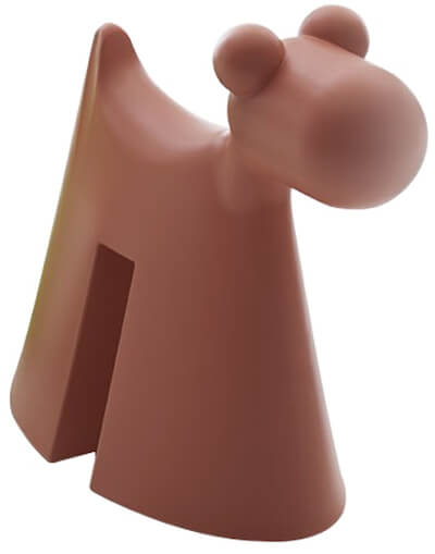 une chaise doggy pour enfant de la marque serralunga