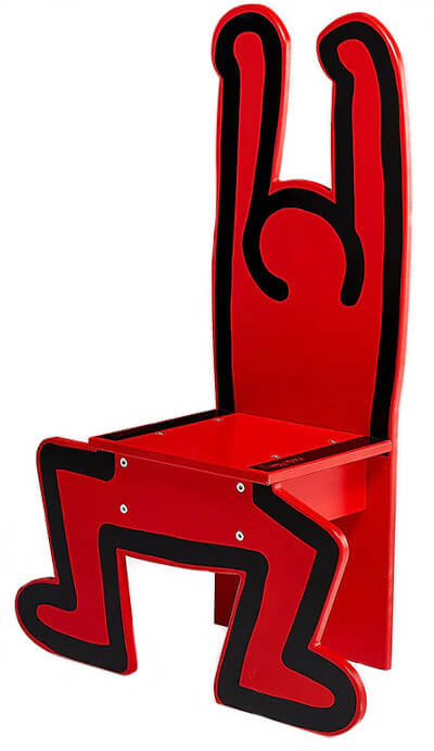 une chaise haring pour enfant de la marque vilac