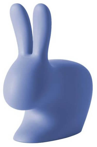 un tabouret enfant lapin de qeeboo