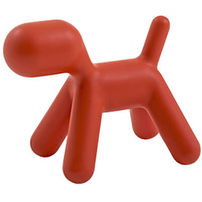 une figurine puppy xs de aarnio eero